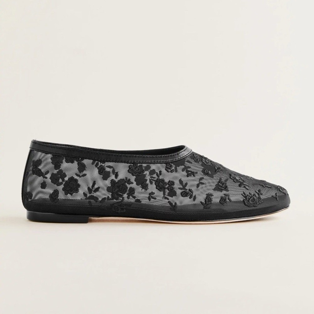 REFORMATION Britt Mesh Ballet Flats